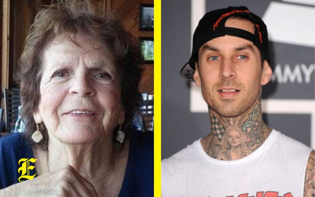 Gloria Barker and Travis Barker