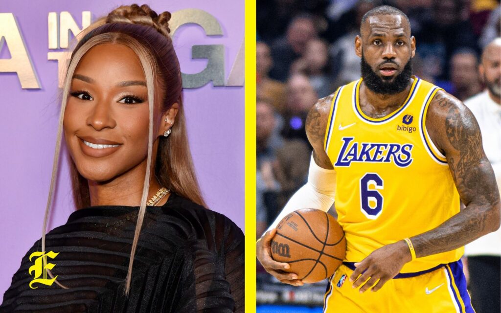 Savannah James and LeBron James